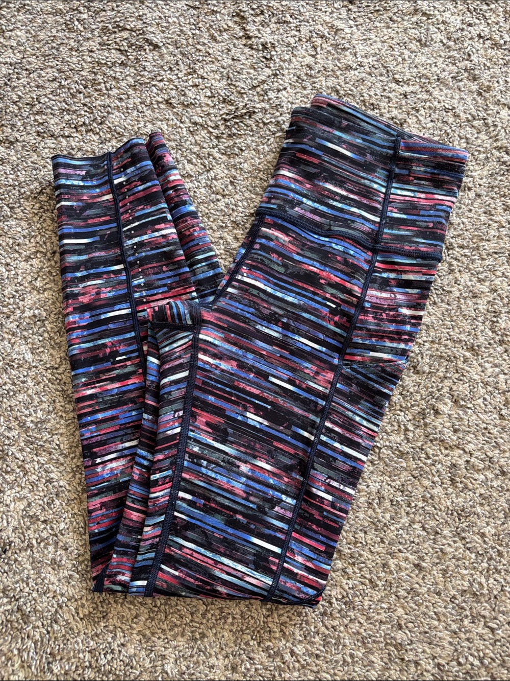 Lululemon Fast & Free 7/8 Tight II *Nulux 25" size 4